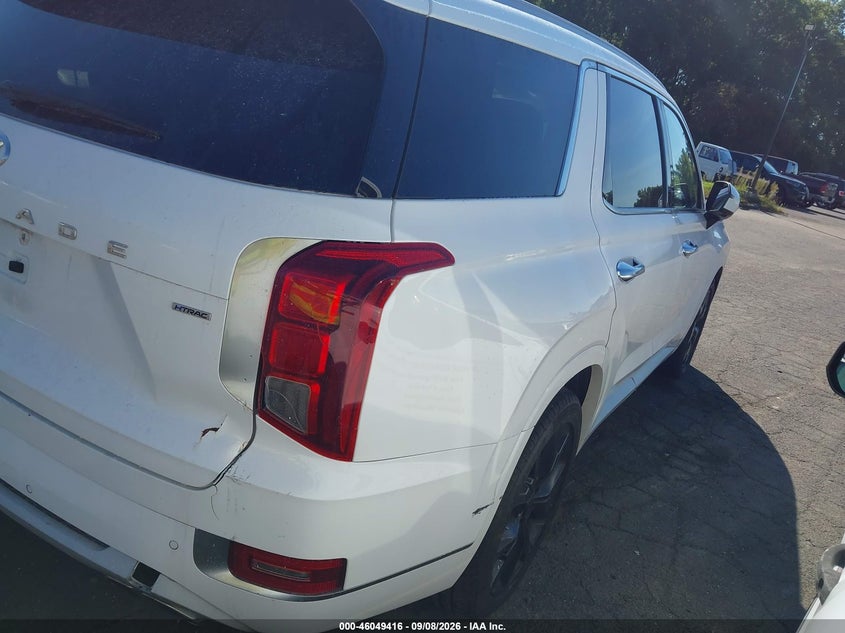 Vin: km8r5dhe3mu229718, lot: 46548902, hyundai palisade limited 20214
