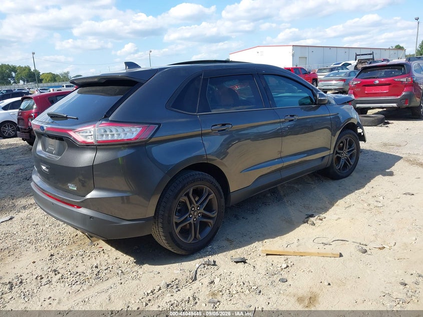 Vin: 2fmpk3j9xjbc22113, lot: 46548931, ford edge sel 20184
