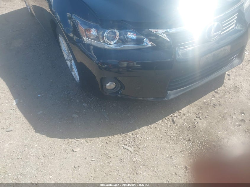 LEXUS CT 200H 2013 VIN JTHKD5BH3D2137424