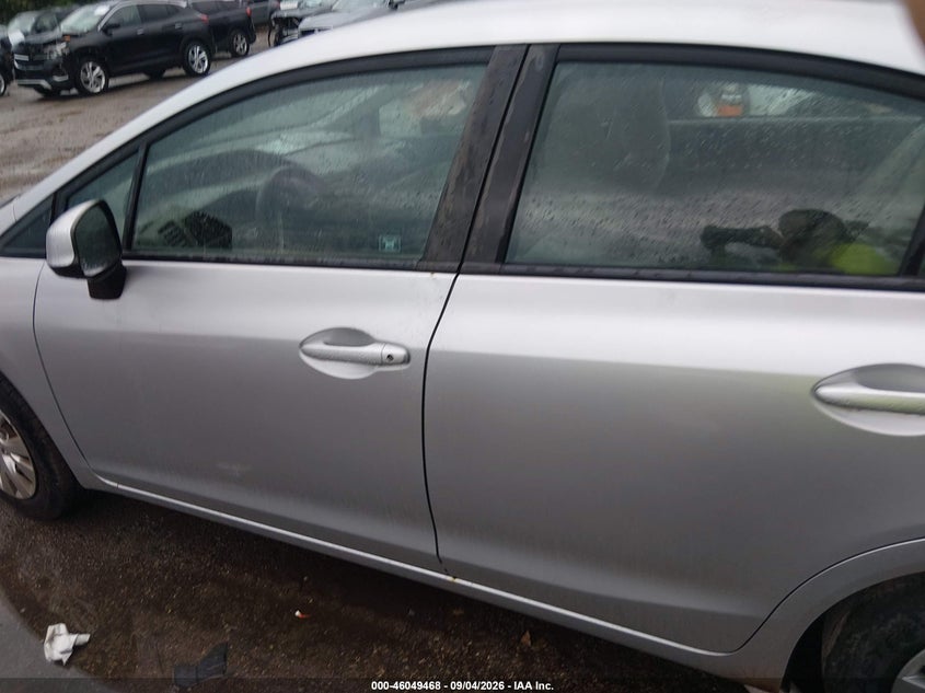 HONDA CIVIC 2012 VIN 19XFB2F57CE009583