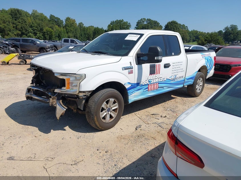 FORD F-150 2018 VIN 1FTFX1E54JKC57605
