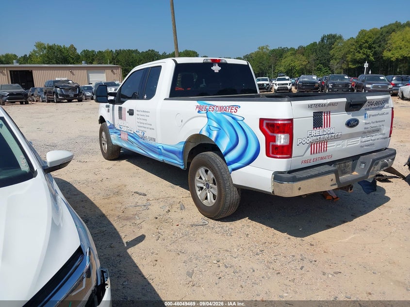 FORD F-150 2018 VIN 1FTFX1E54JKC57605