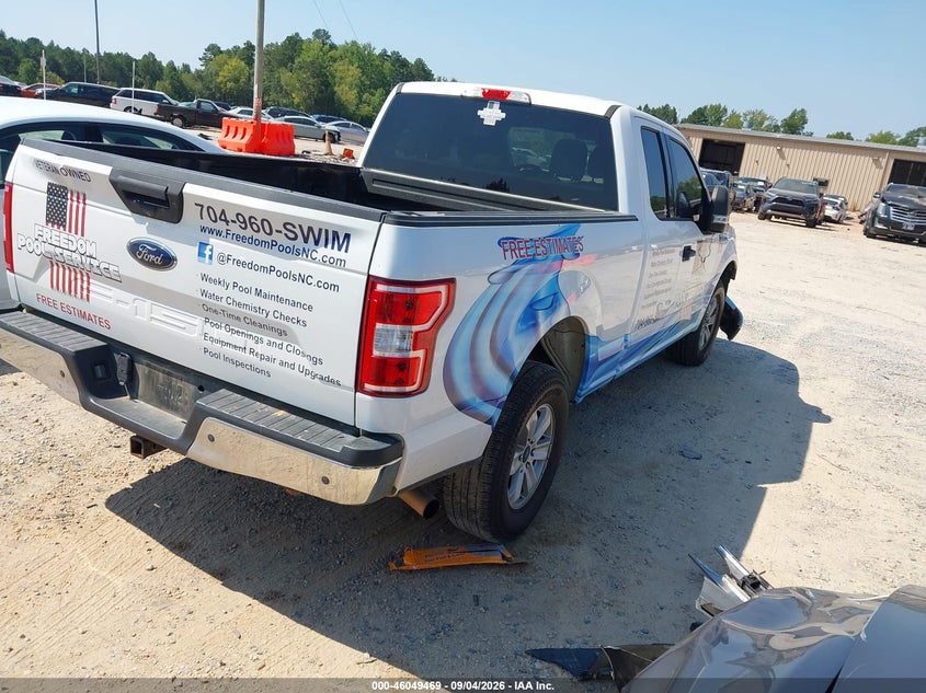 FORD F-150 2018 VIN 1FTFX1E54JKC57605