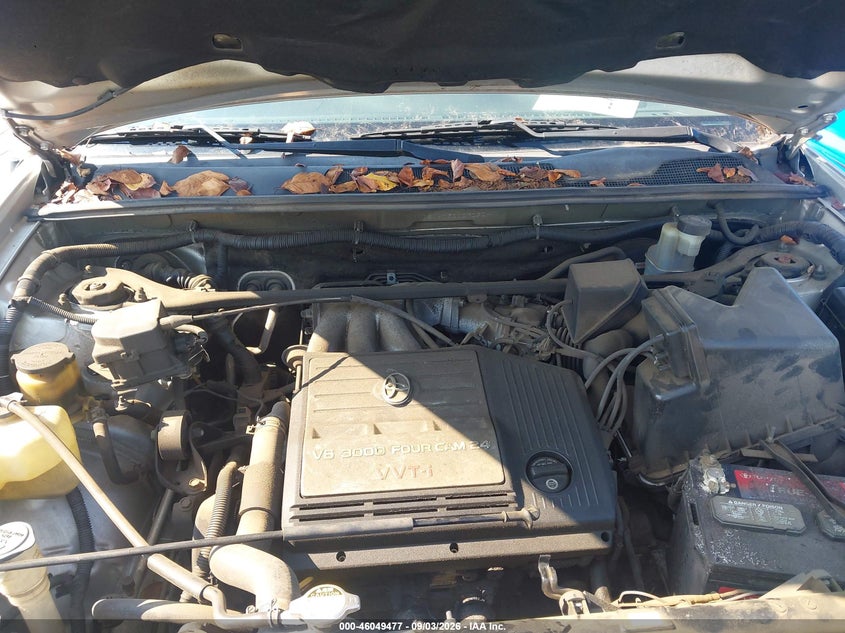 TOYOTA HIGHLANDER 2003 VIN JTEGF21A130107090