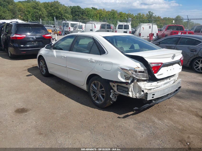 Vin: 4t1bf1fk1gu151112, lot: 46548965, toyota camry se 20163