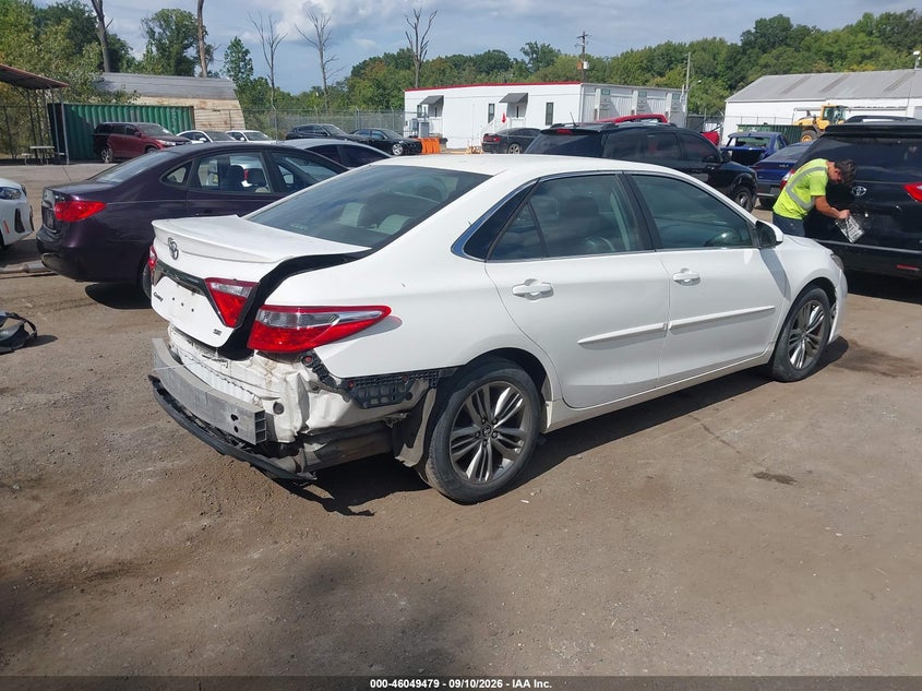 Vin: 4t1bf1fk1gu151112, lot: 46548965, toyota camry se 20164