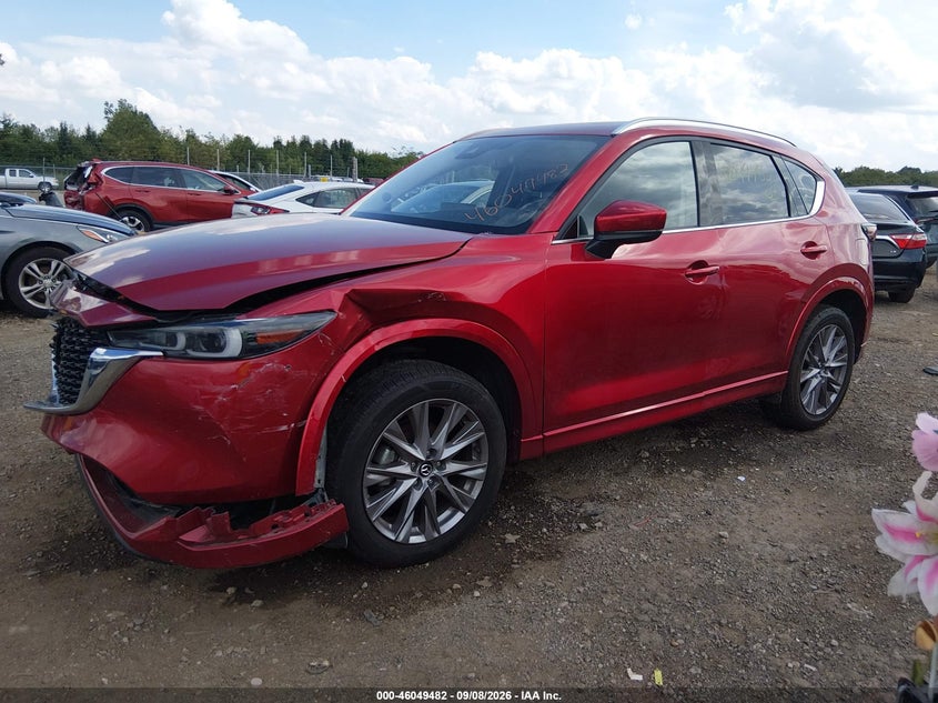Vin: jm3kfbdm8r0399888, lot: 46548968, mazda cx-5 2.5 s premium package 20242