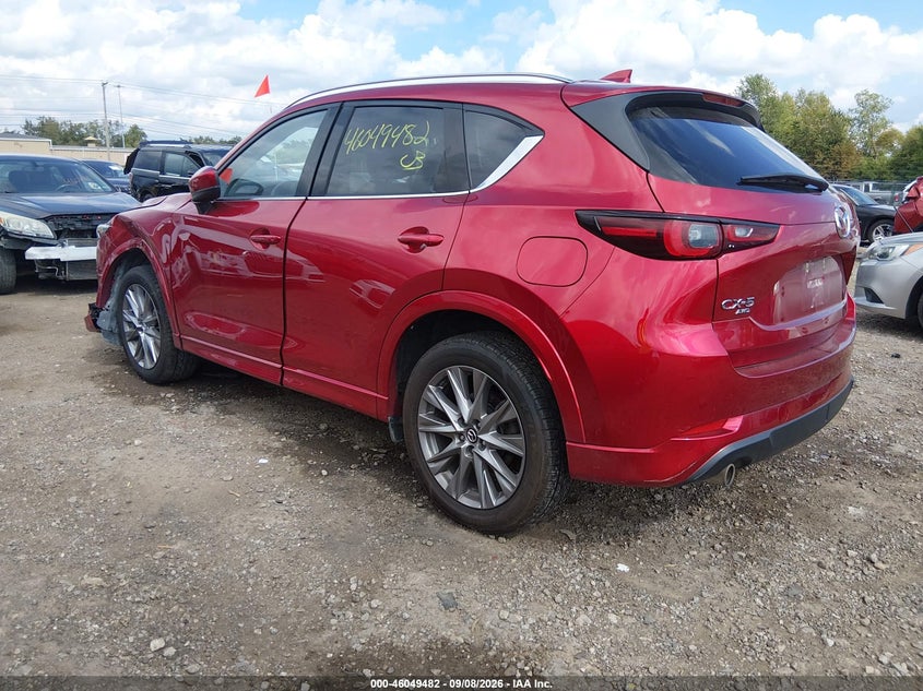 Vin: jm3kfbdm8r0399888, lot: 46548968, mazda cx-5 2.5 s premium package 20243