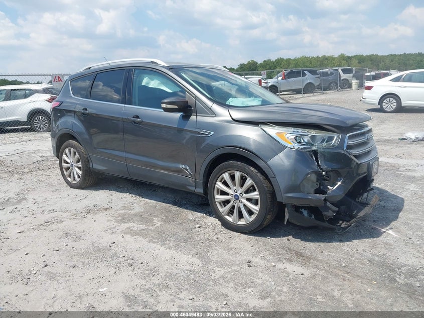 Vin: 1fmcu0jd9hud06679, lot: 46548969, ford escape titanium 2017 img_1