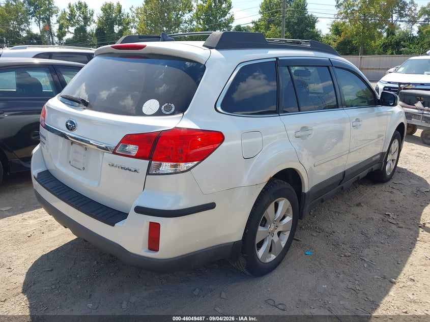 2011 SUBARU OUTBACK auction photo 4