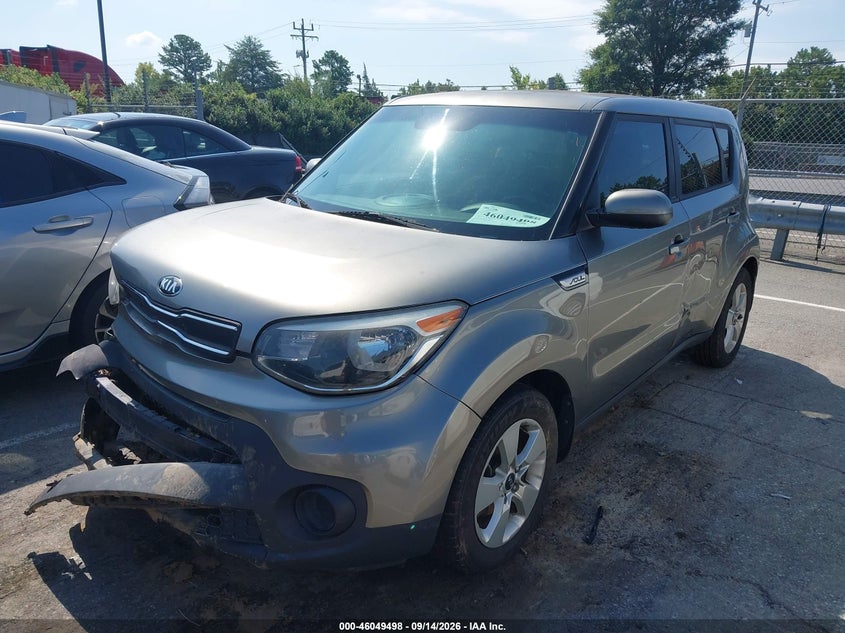 Vin: kndjn2a2xh7459301, lot: 46548984, kia soul 20172