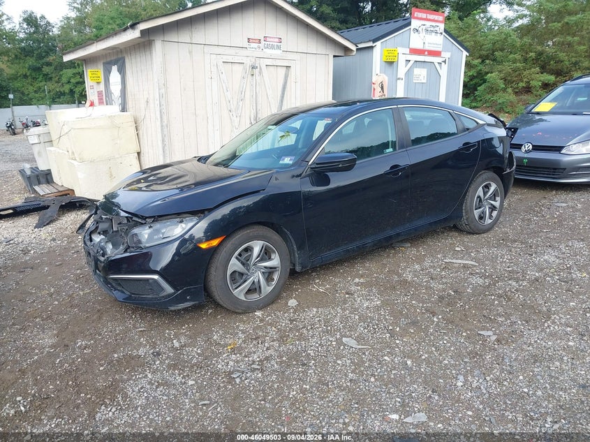 Vin: 2hgfc2f67kh536632, lot: 46548989, honda civic lx 20192