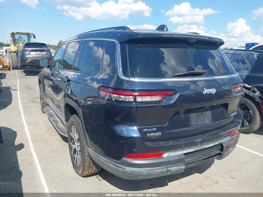 Vin: 1c4rjkbg7r8915792, lot: 46548996, jeep grand cherokee l limited 4x4 20243