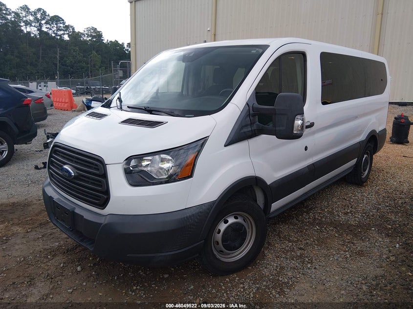 Vin: 1fmzk1zm2jkb35995, lot: 46549008, ford transit-150 xl 20182