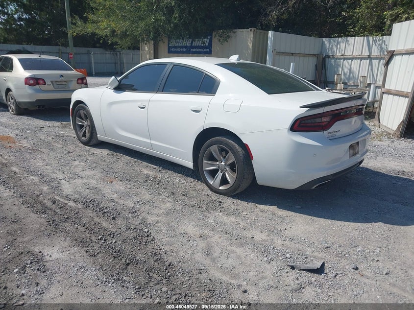 Vin: 2c3cdxhgxjh124791, lot: 46549013, dodge charger sxt plus rwd 20183
