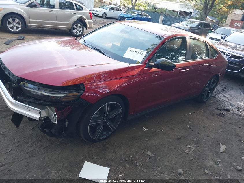Vin: 1hgcy2f57ta014241, lot: 46549038, honda accord hybrid sport 20262