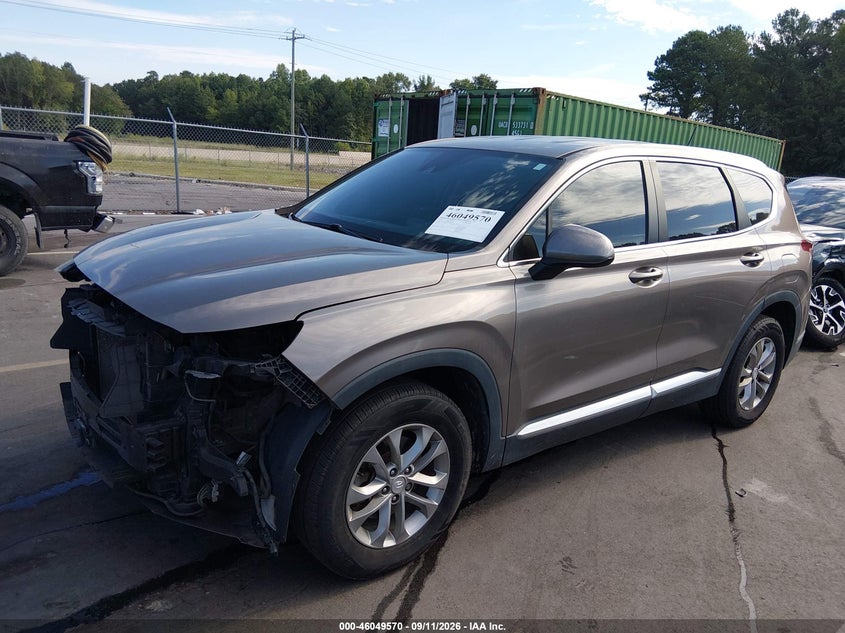 Vin: 5nms23adxkh015374, lot: 46549056, hyundai santa fe se 20192