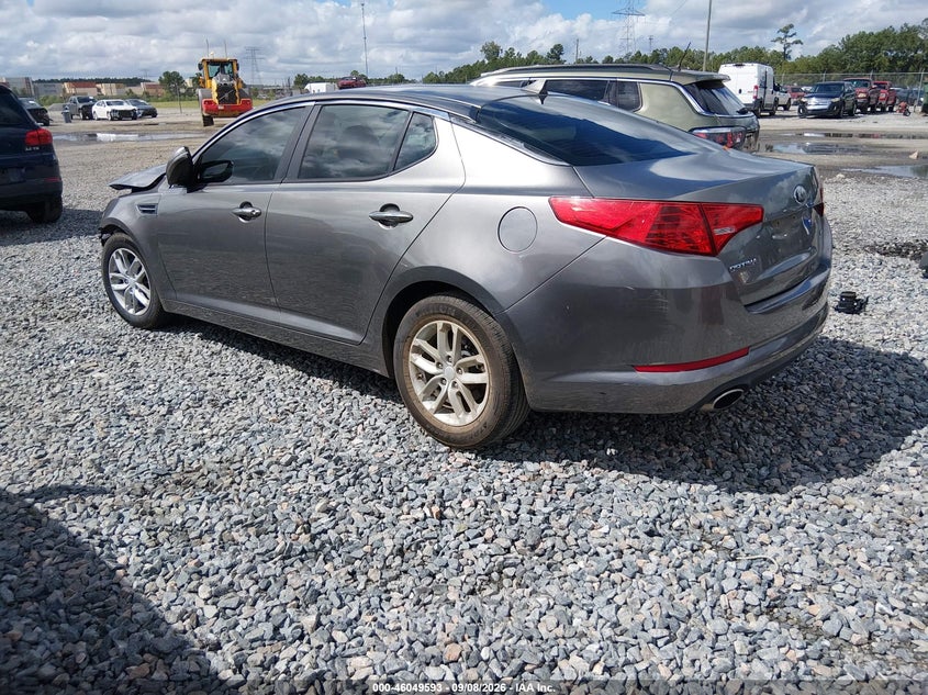 Vin: 5xxgm4a7xdg173132, lot: 46549079, kia optima lx 20133