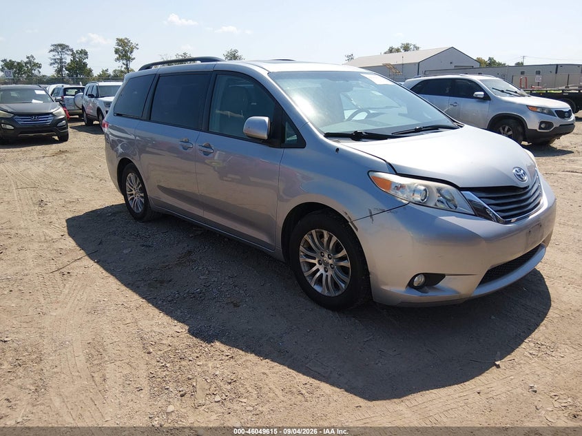 Vin: 5tdyk3dc5cs230217, lot: 46549101, toyota sienna xle v6 8 passenger 2012 img_1