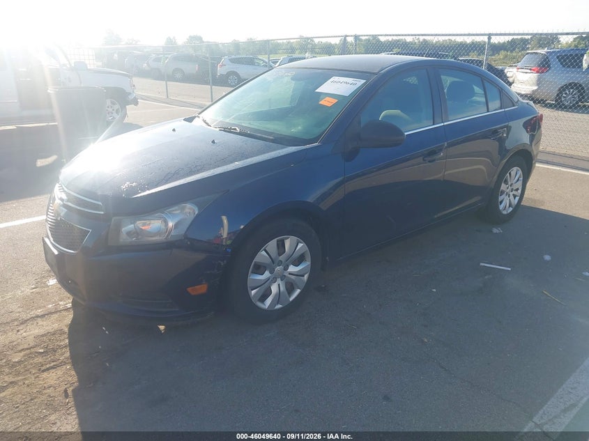 Vin: 1g1pc5sh3b7141198, lot: 46549126, chevrolet cruze ls 20112
