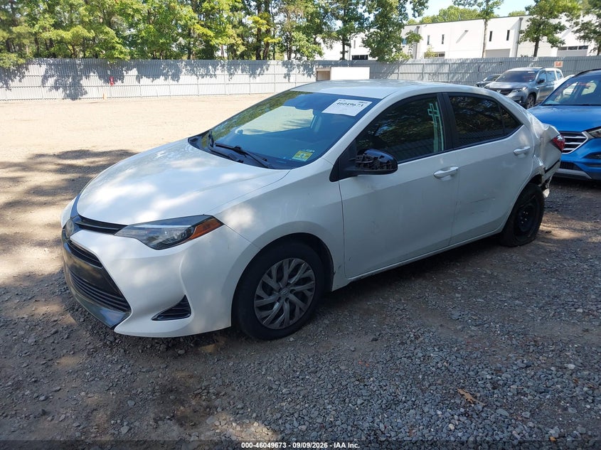 Vin: 5yfburhe7jp830838, lot: 46549159, toyota corolla le 20182