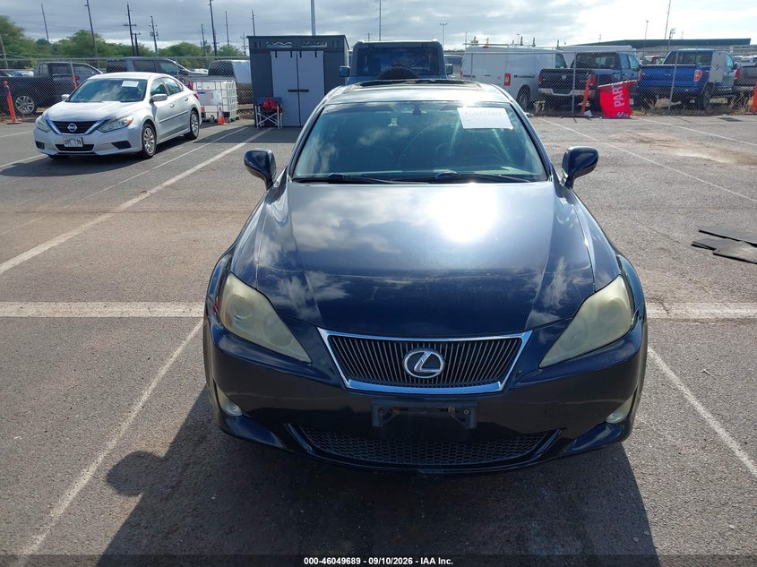 2006 LEXUS IS 250 auction photo 6