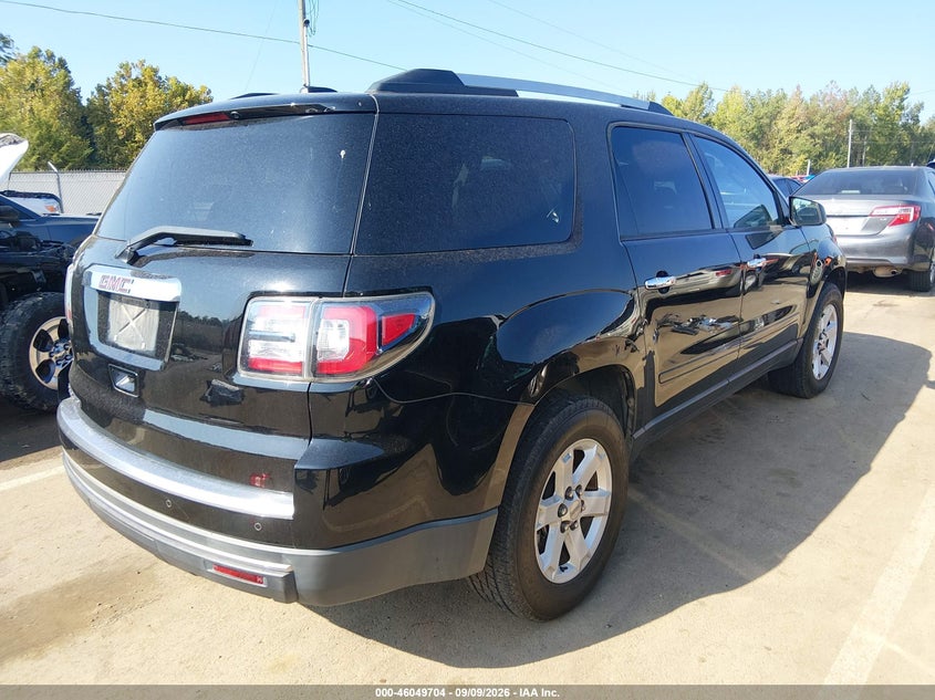 Vin: 1gkkrpkd4gj348965, lot: 46549190, gmc acadia sle-2 20164