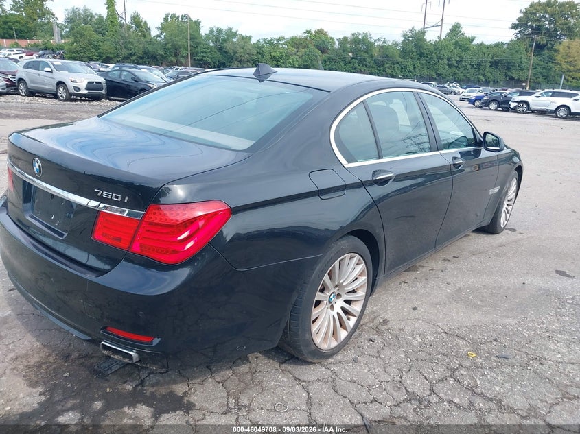2012 BMW 750I auction photo 4