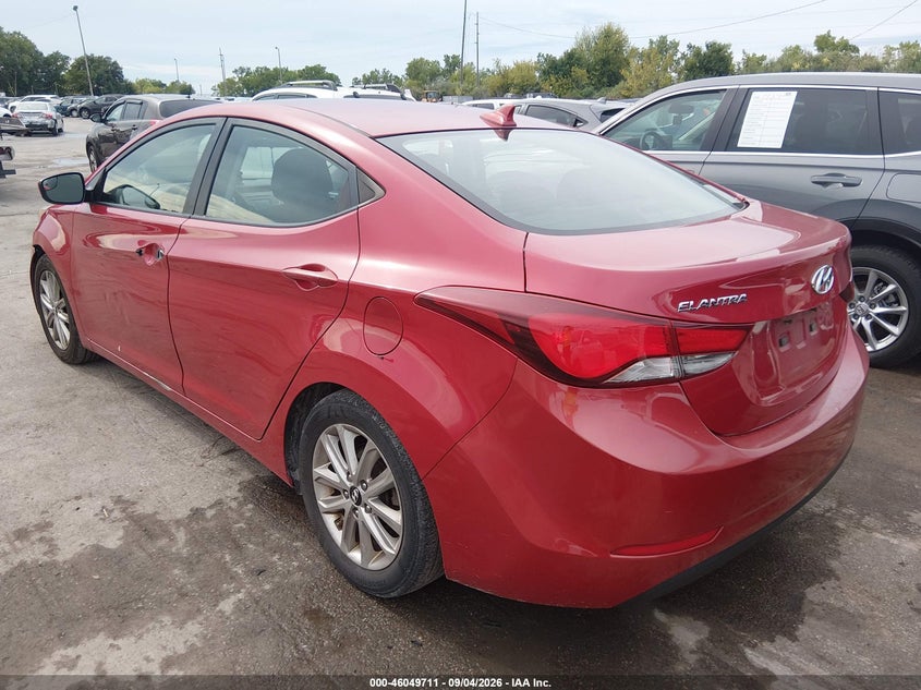2014 HYUNDAI ELANTRA auction photo 3