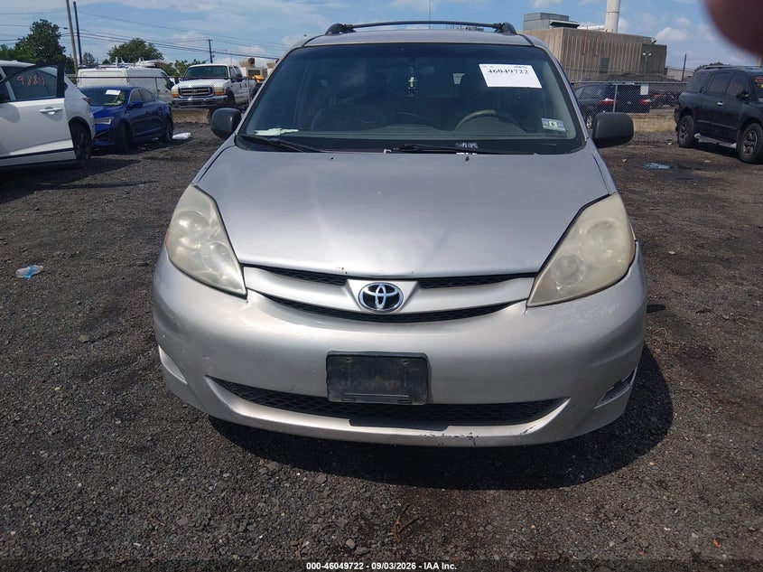 TOYOTA SIENNA 2006 VIN 5TDZA23C66S508503