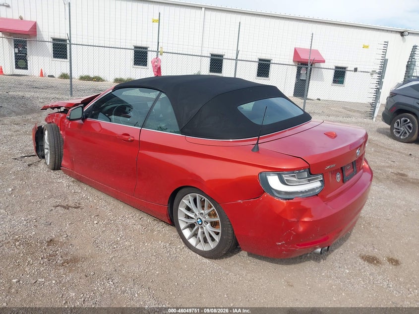 Vin: wba1k7c55fv235162, lot: 46549237, bmw 228i xdrive 20153
