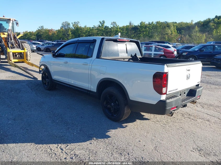 Vin: 5fpyk3f83nb023011, lot: 46549247, honda ridgeline black edition 20223