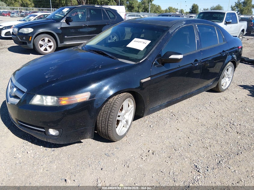 2007 Acura Tl 3.2, Rear, IAAI, VIN 19UUA66257A013066 — photo 2