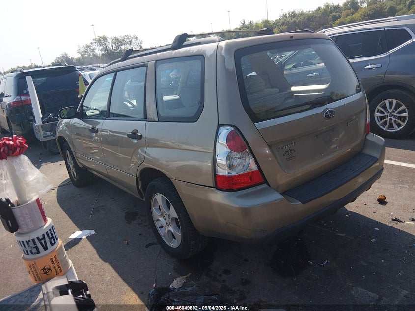 2008 SUBARU FORESTER auction photo 3
