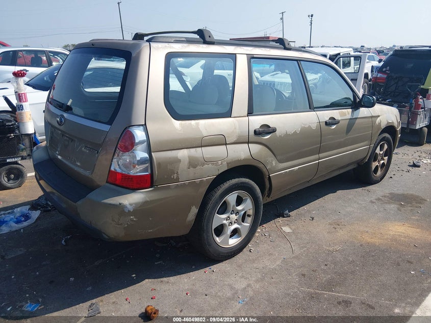 2008 SUBARU FORESTER auction photo 4