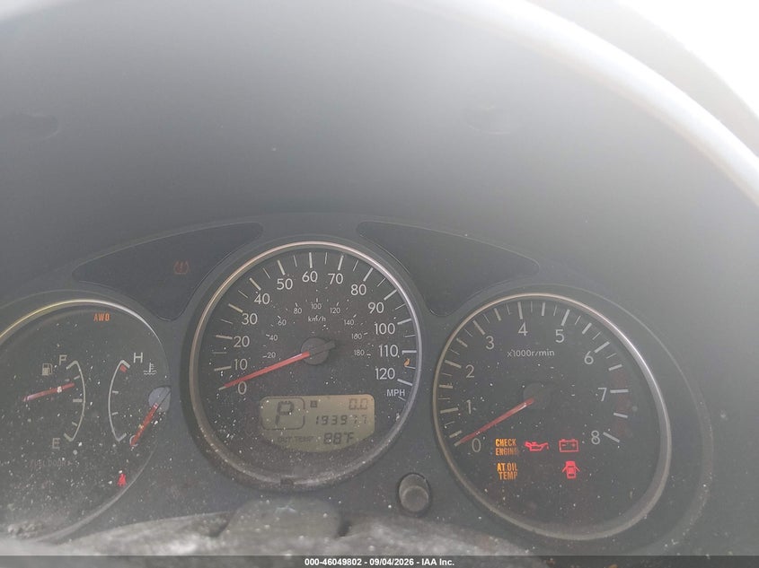 2008 SUBARU FORESTER auction photo 7