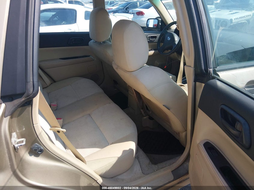 2008 SUBARU FORESTER auction photo 8