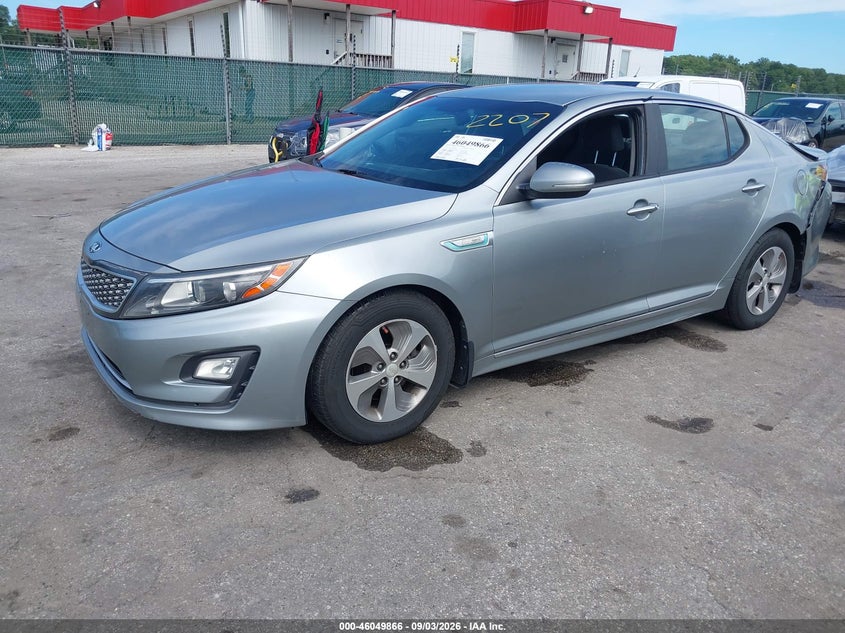 KIA OPTIMA HYBRID 2015 VIN KNAGM4AD6F5082207