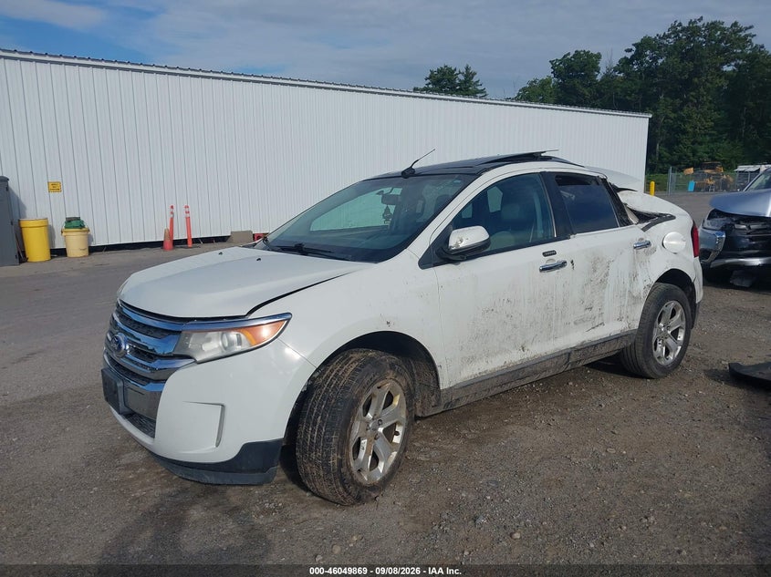 Vin: 2fmdk4jcxbbb40145, lot: 46549355, ford edge sel 20112