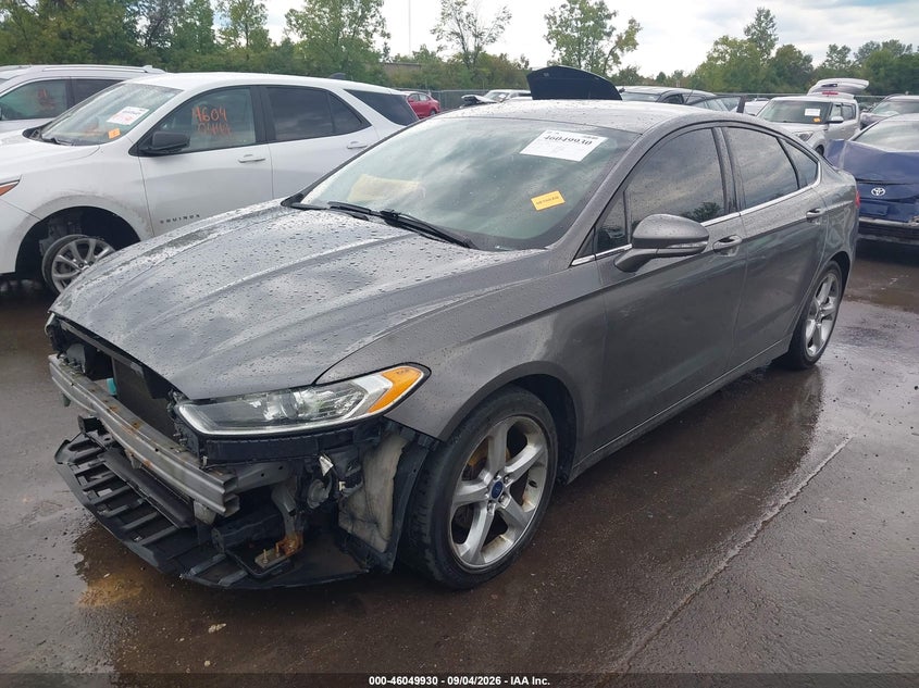 Vin: 1fa6p0h73e5361133, lot: 46549416, ford fusion se 20142