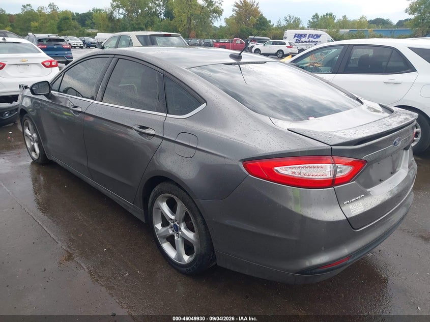 Vin: 1fa6p0h73e5361133, lot: 46549416, ford fusion se 20143