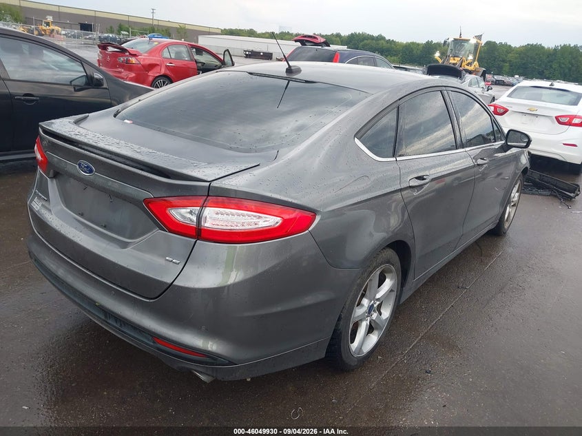 Vin: 1fa6p0h73e5361133, lot: 46549416, ford fusion se 20144