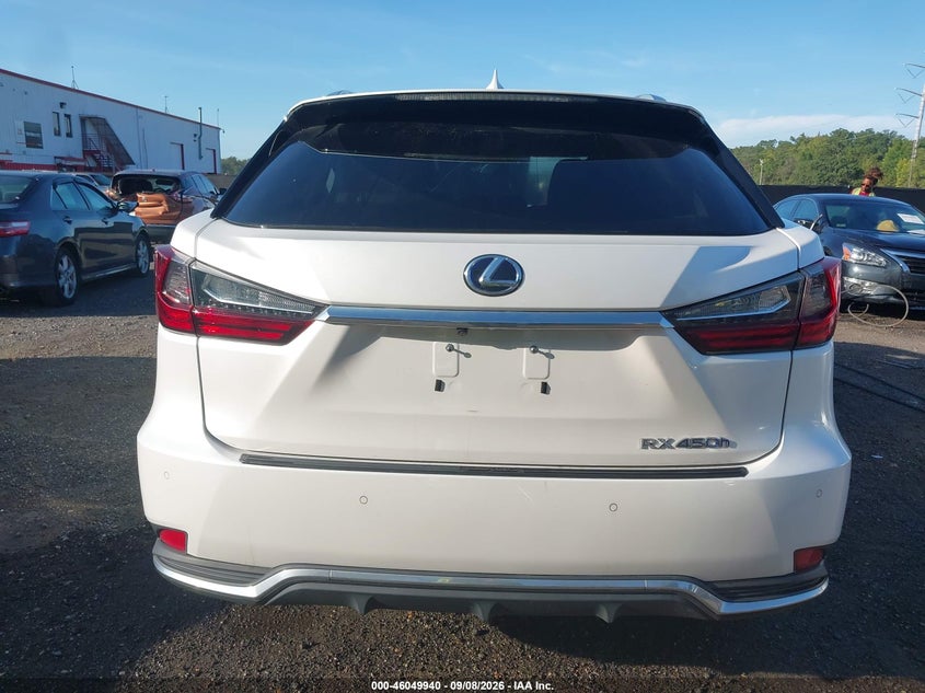 LEXUS RX 450H 2020 VIN 2T2HGMDA3LC051443