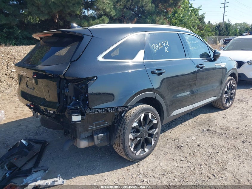 Vin: 5xyrhdjf1sg381672, lot: 46549502, kia sorento ex 20254