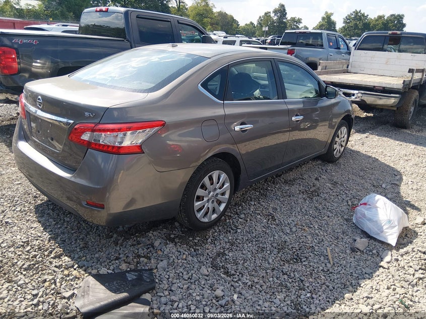 NISSAN SENTRA 2015 VIN 3N1AB7APXFL648415