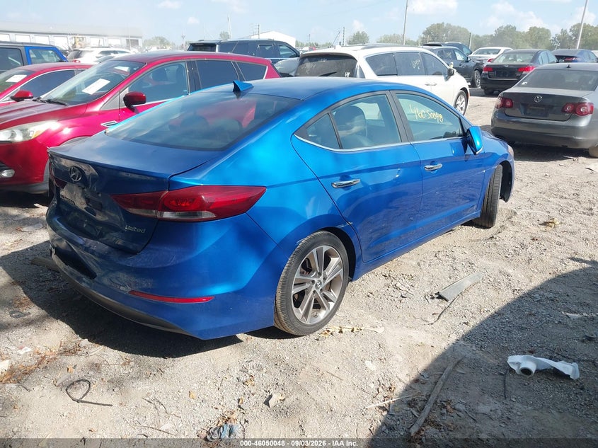 2017 HYUNDAI ELANTRA auction photo 4
