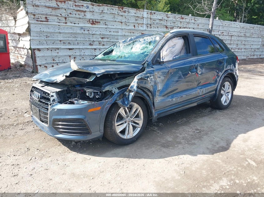 Vin: wa1eccfs5jr001448, lot: 46549551, audi q3 2.0t premium/2.0t sport premium 20182