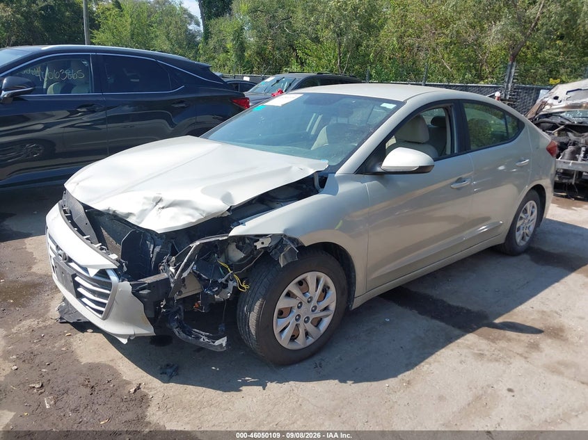 Vin: kmhd74lf8hu082189, lot: 46549595, hyundai elantra se 20172