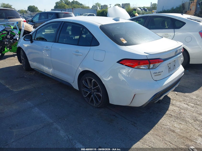 Vin: jtds4rce1lj016392, lot: 46549601, toyota corolla se 20203