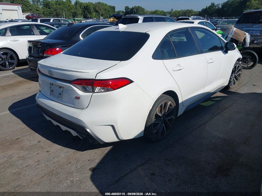 Vin: jtds4rce1lj016392, lot: 46549601, toyota corolla se 20204